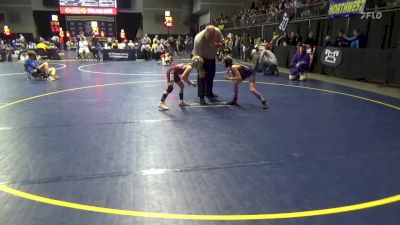 63 lbs Round Of 16 - Jae Swanick, Wallenpaupack vs Rylee Wagner, Coudersport