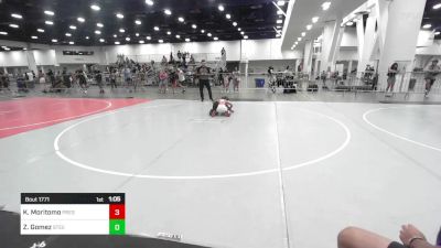 69 lbs Round Of 16 - Keilan Moritomo, Prescott Valley Bighorns vs Zeryn Gomez, Steel City Reloaded