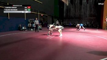 144 lbs Round 2 - Carter Hadley, Atlantic vs Blake Heckman, Perry