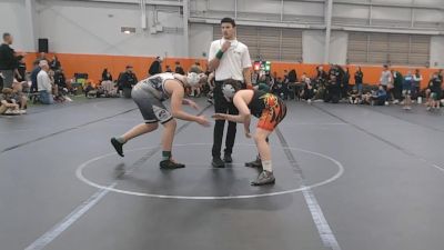 160 lbs Finals (2 Team) - Hunter Lawson, Firebird Elite vs Gabe Stark, Meridian Maniacs