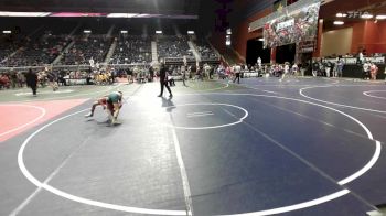 95 lbs Quarterfinal - Tayvin Campbell, Windy City WC vs Kaius Rivera, Team Montana