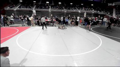 66 lbs Rr Rnd 2 - Jionni Hernandez, Ridge WC vs Easton Mamalis, Green River Grapplers