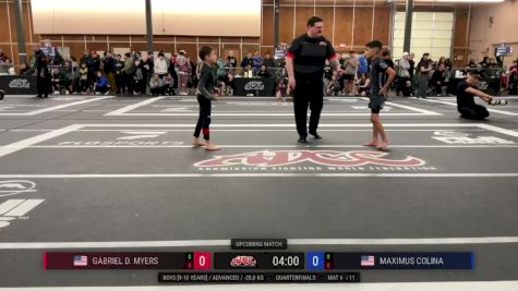 Gabriel D. Myers vs Maximus Colina 2026 ADCC Portland Open