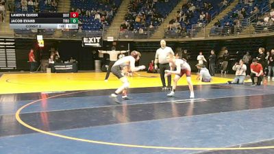 145 lbs Consy 2 - Landyn Queer, Southmoreland vs Jacob Evans, Tyrone Christian