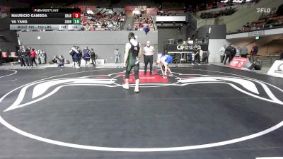 157 lbs Round Of 32 - Dylan Tirapelle, Clovis vs William Larsen, Tehachapi