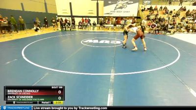 157 lbs Cons. Round 2 - Brendan Connolly, University Of Chicago vs Zack Schneider, University Of Wisconsin-Eau Claire