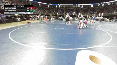 110 lbs Round Of 32 - Carter Fogle, Boyertown vs Nolan Hewitt, Bellwood Antis