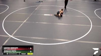 84 lbs Cons. Round 4 - Jaxton Hermann, New Prague Wrestling vs Rebekah Smith, Big Lake Swarm Wrestling Club