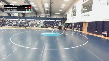 174 lbs Finals (2 Team) - Andrew Kozubal, Messiah vs Konrad Parker, Ithaca