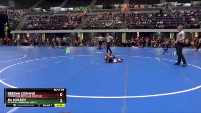 70 lbs Round 3 - Reegan Corning, Pardeeville Boys Club Youth Wr vs Eli Nielsen, Le Sueur Henderson Giants