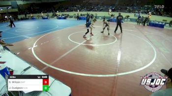 80 lbs Rr Rnd 5 - SJ Wilson, Smith Wrestling Academy vs Jaitin Dudgeon, Clinton Youth Wrestling