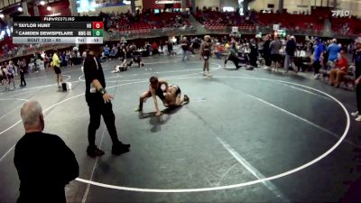 90 lbs Cons. Round 5 - Taylor Hunt, Nebraska Boyz vs Camden DeWispelare, Monarch Wrestling Club - David City