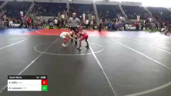 55 lbs Consolation - Ana Gisele Kelly, Tucson Cyclones vs Aiden Lazcano, Tuff Kidz