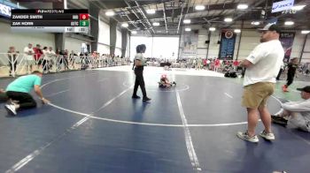 75 lbs Rr Rnd 3 - Zander Smith, Indiana Outlaws Red vs Zak Horn, Team Gotcha Blue