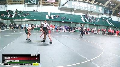 174 lbs 1st Place Match - Jeremy Olszko, Ohio vs Brody Evans, Edinboro