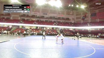 107 lbs 3rd Place Match - Corianna Parsons, Weiser vs Sienna Sanchez-Benavidez, Caldwell