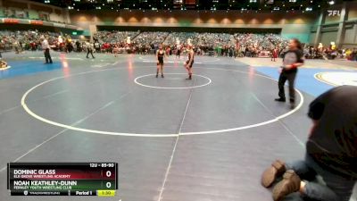 85-90 lbs Round 2 - Dominic Glass, Elk Grove Wrestling Academy vs Noah Keathley-Dunn, Fernley Youth Wrestling Club