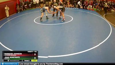 132 lbs Champ. Round 2 - Marques Johnson, Cimarron Memorial vs John Avakyants, Foothill