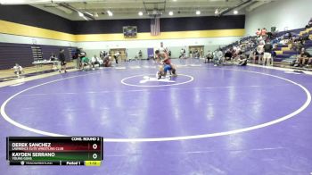 144 lbs Cons. Round 2 - Derek Sanchez, Lawrence Elite Wrestling Club vs Kayden Serrano, Young Guns