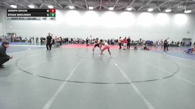 138 lbs Consi Of 32 #2 - Joseph Shook, NC vs Ethan Smolinski, NJ