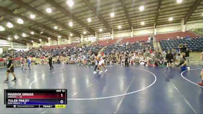 Placement (16 Team) - Maddox Griggs, Oregon 1 vs Tuler Finley, New Mexico 1