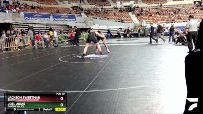 D1-190 lbs Semifinal - Jackson Sweetman, Brophy College Preparatory vs Joel Arias, Corona Del Sol