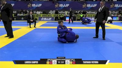Thaynara Victoria vs Larissa Campos 2026 European Jiu-Jitsu IBJJF Championship