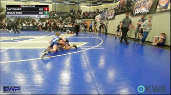 67 lbs Final - Dayton Rice, Husky WC vs Micael Boso, Choctaw Ironman Youth Wrestling