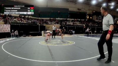 140 lbs Round 1 - Olivia McGregor, Colonel Richardson vs Aliya Conner, Tuscarora