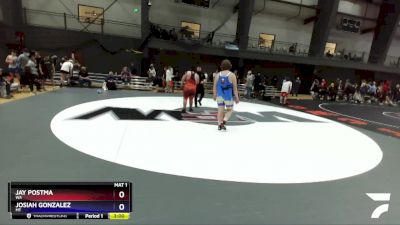 285 lbs Cons. Round 2 - Jay Postma, WA vs Josiah Gonzalez, MT