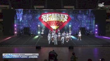 Tumble Cheer Fuzion - Chrome [2026 L5 Senior Coed Day 1] 2026 Spirit Sports Kansas City Nationals