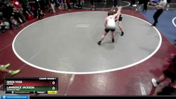 160 lbs Champ. Round 2 - Lawrence Jackson, Gonzaga Prep vs Amos Voss, Orting