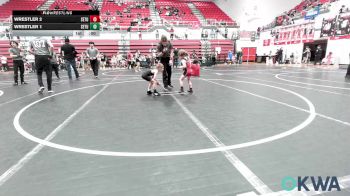 43 lbs Consi Of 8 #2 - Finlee Kieltyka, Blanchard Wrestling Club vs Elwood Manley, Perry Wrestling Academy