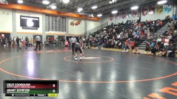 N-11 lbs Cons. Semi - Cruz Coorough, North Liberty Wrestling Club vs Henry Domeyer, Beckman Little Blazers