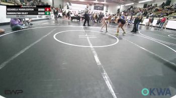 102 lbs Rr Rnd 1 - Izzabela Huddleston, Skiatook Youth Wrestling vs Emberlynn Riley, Skiatook Youth Wrestling