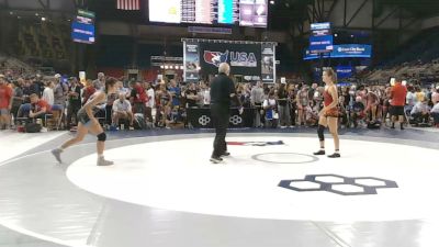 120 lbs Champ. Rd Of 32 - Autumn Wilson, Kansas vs Gabrielle Severin, New York