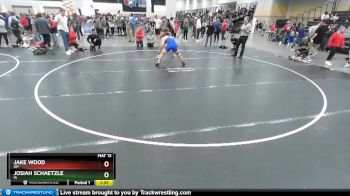 160 lbs Semifinal - Josiah Schaetzle, IA vs Jake Wood, OH