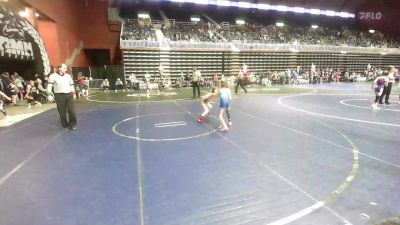 65 lbs Quarterfinal - Hayes Steinseifer, Other Team vs Barrett Ehrich, Gladiator Wr Ac