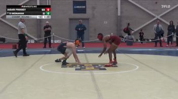 125 lbs Champ. Round 1 - Jabari Pinkney, Norwich vs TJ Monahan, Utica