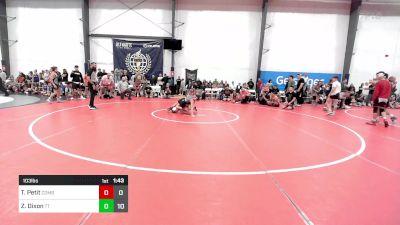 103 lbs Rr Rnd 1 - Tripp Petit, Combat WC vs Zack Dixon, Team Tugman HS