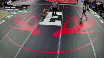 Quarterfinal - Briana Onnen, Aurora Girls vs Bekah Butterfield, Stanton Girls