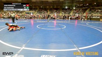 64 lbs Round Of 64 - John Petrovcik, NBWA vs Zac Martinez, Juggernaut Wrestling Club
