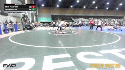 160 lbs Round Of 32 - Bear Fulgham, Calaveras vs Devin Huston, Willamina