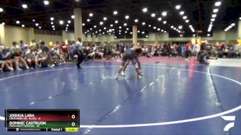 150 lbs Quarters & 3rd Wb (32 Team) - Dominic Castrijon, Team Shutt Weston vs Joshua Lara, Crusaders WC- Black