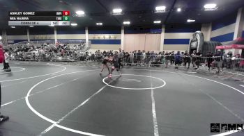 109 lbs Consi Of 4 - Ashley Gomez, Imperial vs Mia Najera, Threshold WC