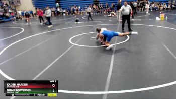 138 lbs Round 4 - Kaden Harder, Grand Island vs Noah Ingwersen, Lincoln East