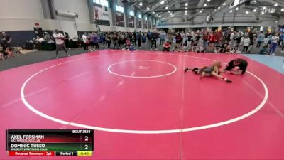 65 lbs Cons. Round 5 - Dominic Russo, Wildcat Wrestling Club vs Axel Forsman, Vici Wrestling Club