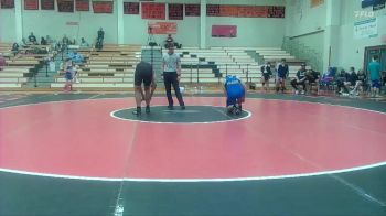 215 lbs Finals (2 Team) - Xavier Brathcer, Wathena-Riverside HS vs Chandler Scott, Pomona-West Franklin HS