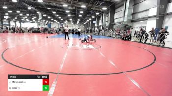 170 lbs Consi Of 8 #1 - Jameson Maynard, WV vs Brandon Carr, PA