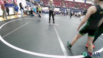 58 lbs Consi Of 8 #2 - Madex Ruthart, Lawton, MacArthur Ok vs Easton Wigington, Blaine County Grapplers